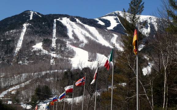 Biggest height difference on the East Coast – ski resort Whiteface – Lake Placid