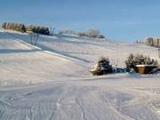 View over the Halde ski area
