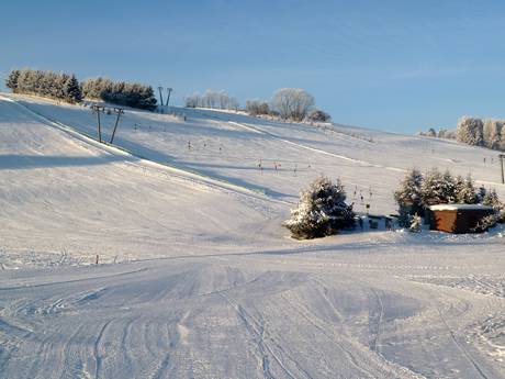 Tübingen (region): size of the ski resorts – Size Halde – Westerheim
