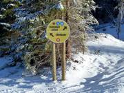 Slope signage