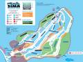 Trail map Mount Sima