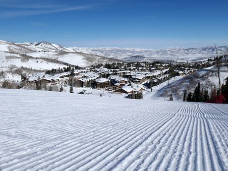 Slope preparation Wasatch Mountains – Slope preparation Deer Valley