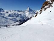 Slope Fluhalp with Matterhorn