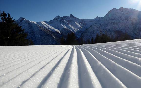 Slope preparation Lechtal – Slope preparation Jöchelspitze – Bach