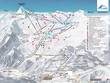 Trail map of the ski resort Kitzsteinhorn/Maiskogel – Kaprun