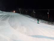 Night skiing