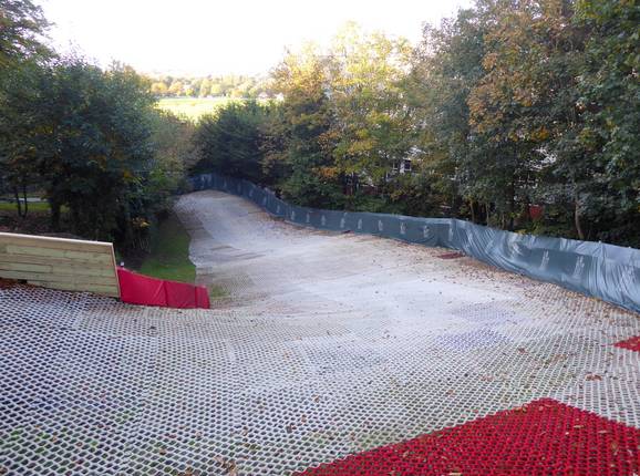 The Main Slope viewed from above