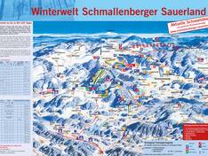 Trail map Schanze – Schmallenberg