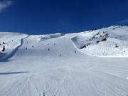 Perfect slope grooming on the Lawinenstein slopes
