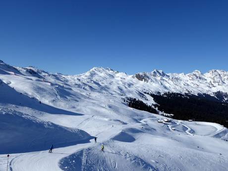 Südtirol Skiarena: size of the ski resorts – Size Racines-Giovo (Ratschings-Jaufen)/Malga Calice (Kalcheralm)