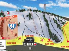 Trail map Little Switzerland