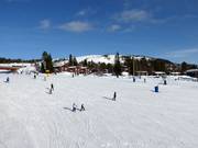 View from the lower slopes towards Idre Fjäll