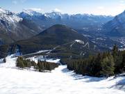 Mogul slope at Mount Norquay