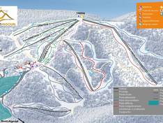 Trail map Prat Peyrot – Mont Aigoual