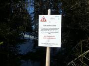 Entering the forests is prohibited