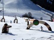 Hans im Glück ski parcours in Hochsöll