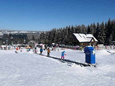 Family ski resorts Ore Mountains (Erzgebirge) – Families and children Plešivec – Abertamy