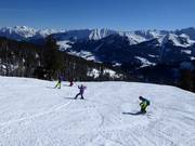 Ski course in the Ifen ski area