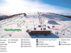 Trail map Ruskotunturi