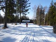 Easy slope in the Deštné ski resort