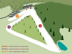 Trail map Jurasówka – Siemiechów