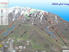 Trail map Shemshak