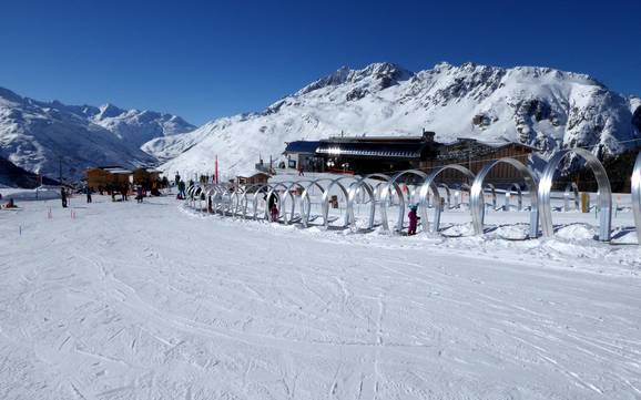 Ski resorts for beginners in the SkiArena Andermatt-Sedrun – Beginners Andermatt/Oberalp/Sedrun