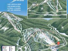 Trail map Lookout Pass