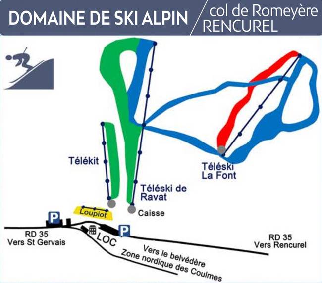 Rencurel – Col de Romeyère Rencurel – Col de Romeyère