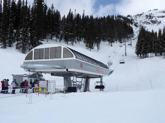 Sublette Quad Chair - 4pers. High speed chairlift (detachable)