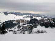 View of the accommodations in Donovaly