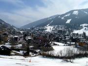 View of Bad Kleinkirchheim with its accommodations