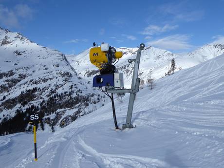 Snow reliability Skigastein – Snow reliability Sportgastein