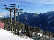 Family Shuttle - 6pers. High speed chairlift (detachable) with bubble