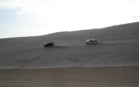 Qatar: access to ski resorts and parking at ski resorts – Access, Parking Sandboarding Mesaieed (Doha)