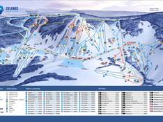Trail map Zieleniec