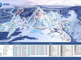Trail map Zieleniec