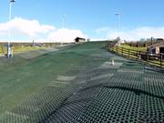 The upper section of the Pendle Ski Club piste