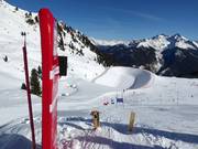 Slalom track at Seenock