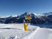 Snow reliability Südtirol Skiarena – Snow reliability Belpiano (Schöneben)/Malga San Valentino (Haideralm)