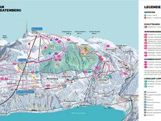 Trail map Niederhorn – Beatenberg