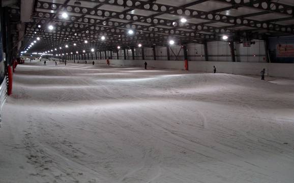 Lorraine: size of the ski resorts – Size SnowWorld Amnéville
