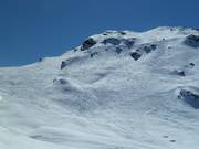 Plenty of open ski terrain