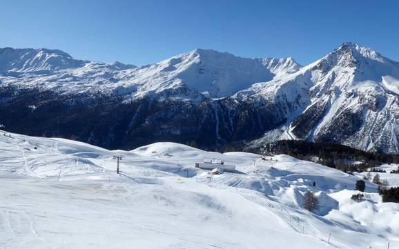 Highest base station in the Canton of Grisons – ski resort Minschuns – Val Müstair-Tschierv