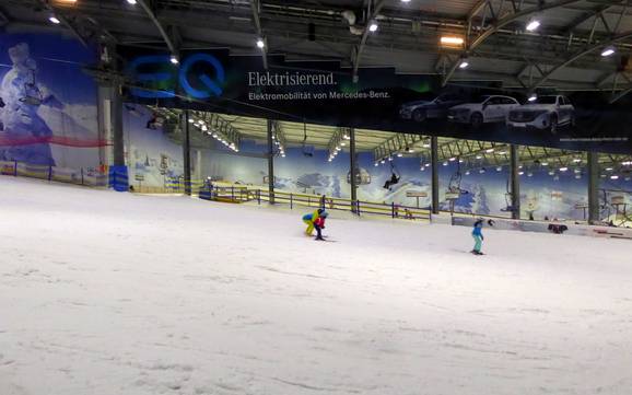Düsseldorf: size of the ski resorts – Size SnowWorld Neuss