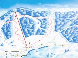 Trail map Schwarzenbachlift – Altglashütten