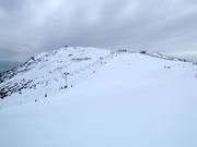 Wide slope Summit