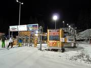 Night skiing
