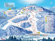 Trail map Stari Vrh
