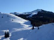 View over the Sudelfeld ski area